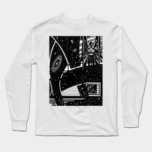 Disc Galaxy Of Funnel Universe Long Sleeve T-Shirt